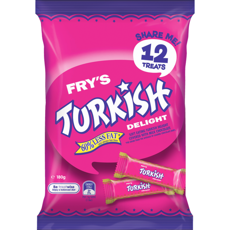 Frys Turkish Delight Sharepack pk12
