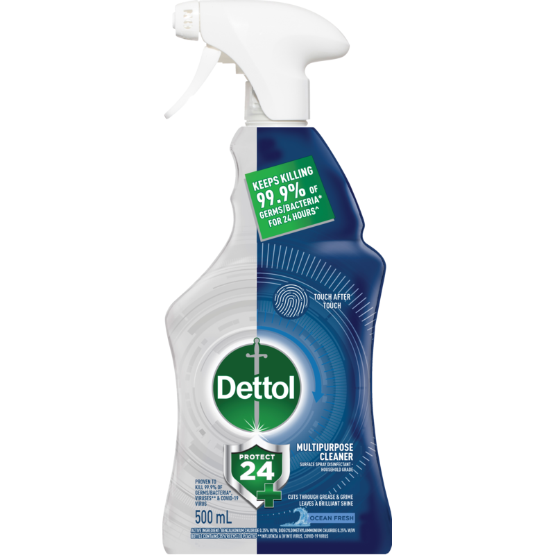 Dettol  Multipurpose Cleaner Protect 24 Ocean Fresh 500ml