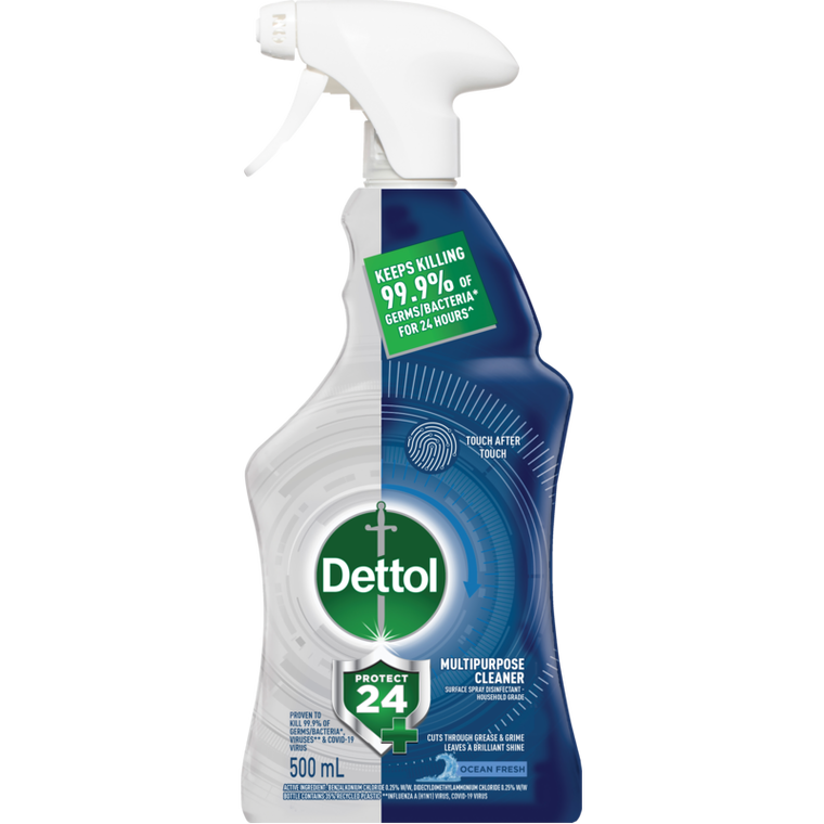 Dettol  Multipurpose Cleaner Protect 24 Ocean Fresh 500ml