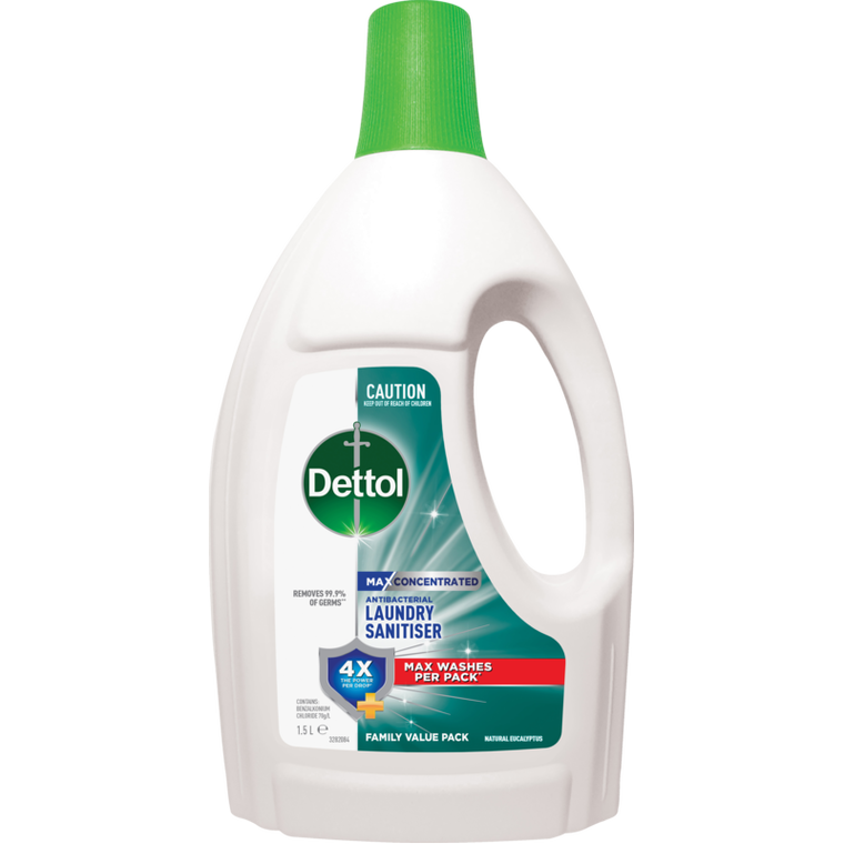 Dettol Eucalyptus Laundry Sanitiser 1.5L