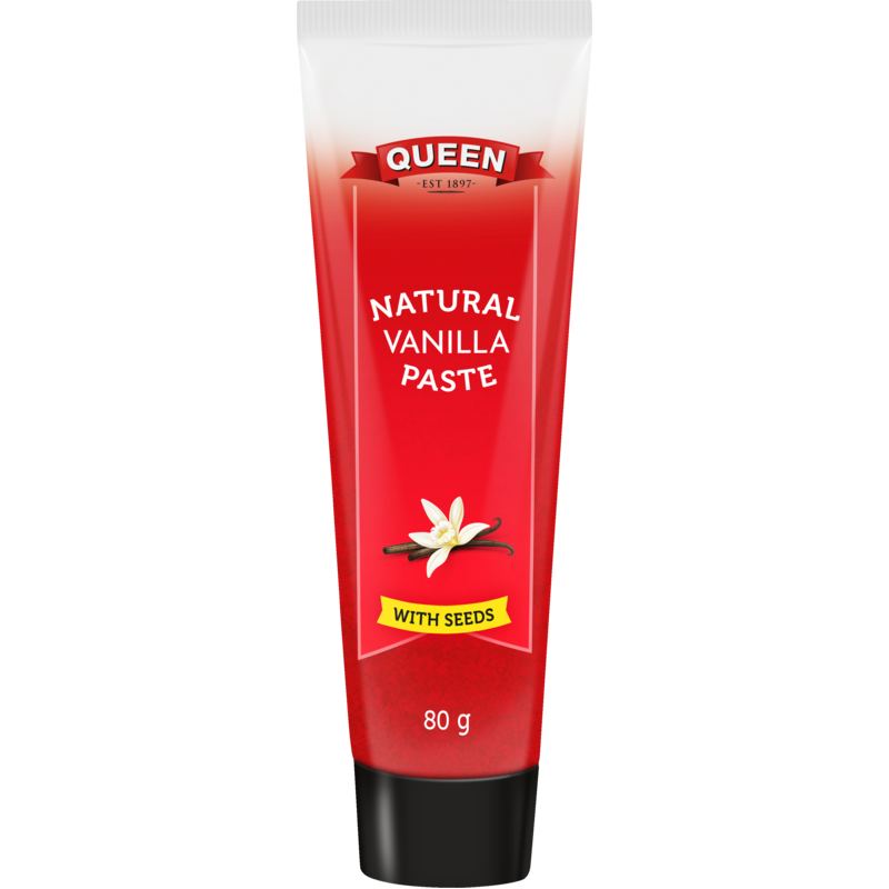 Queen Natural Vanilla Paste With Seeds 80g