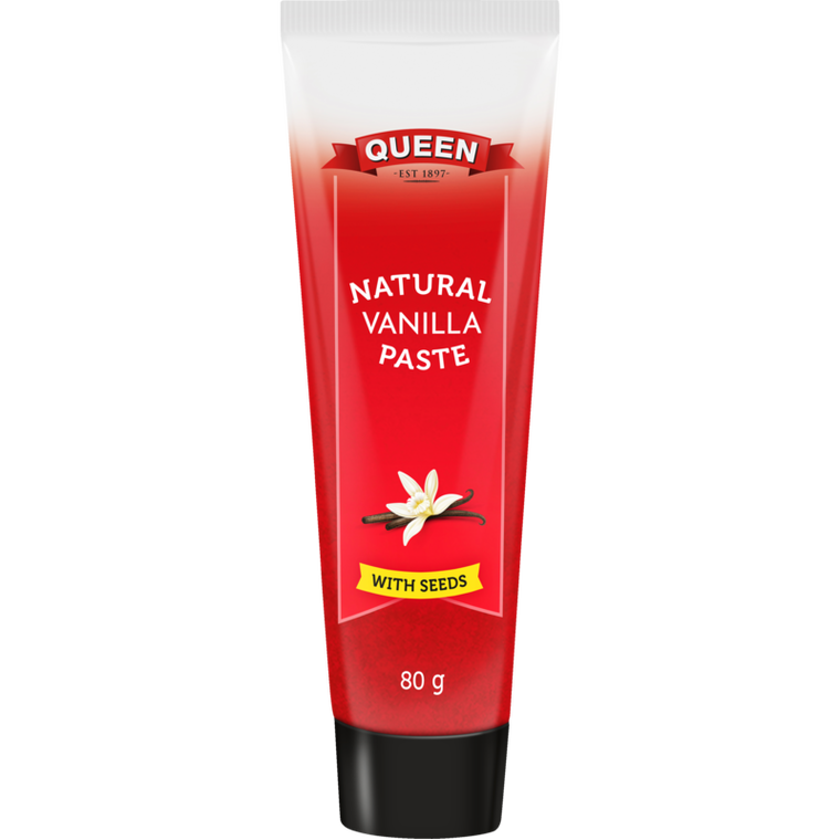 Queen Natural Vanilla Paste With Seeds 80g