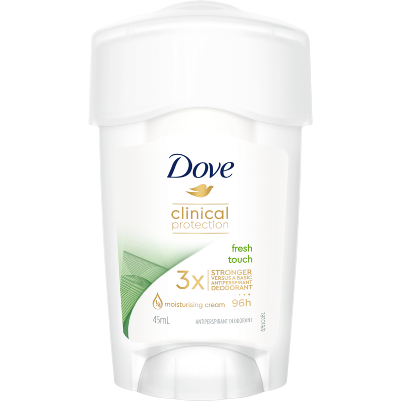 Dove Clinical Protection Stick 3x Fresh Touch 45ml