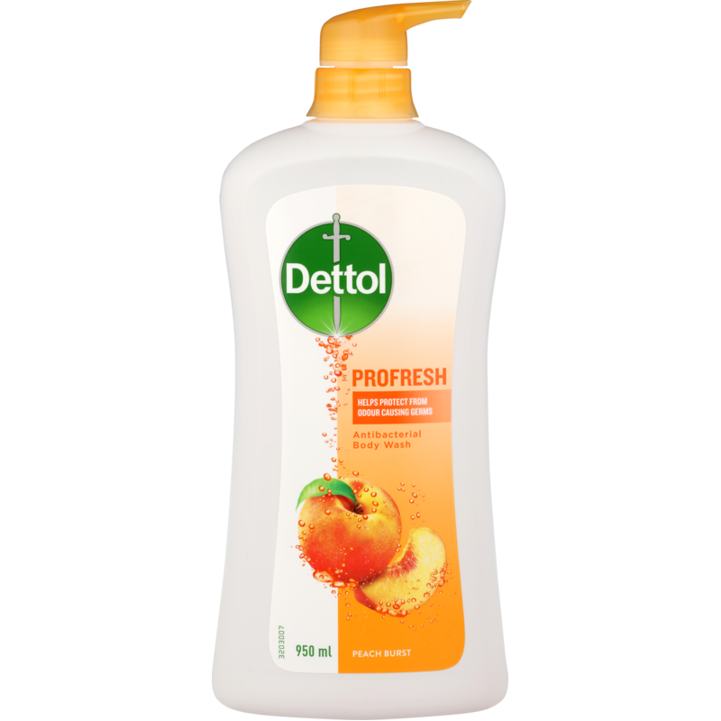 Dettol Shower Gel Peach Burst 950ml