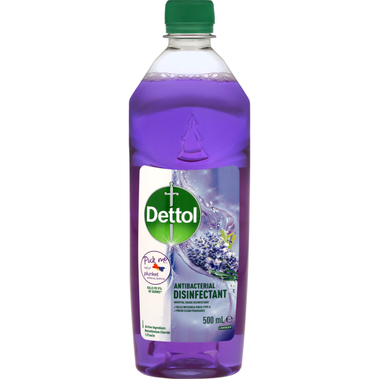 Dettol Antibacterial Disinfectant Liquid Lavender 500ml