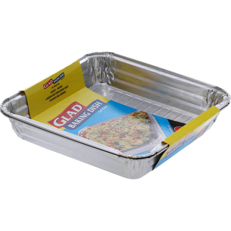 Glad Baking Dish Foil Trays 2pk