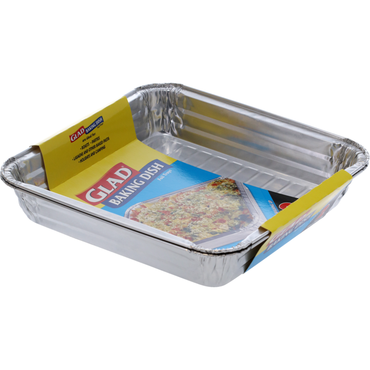 Glad Baking Dish Foil Trays 2pk