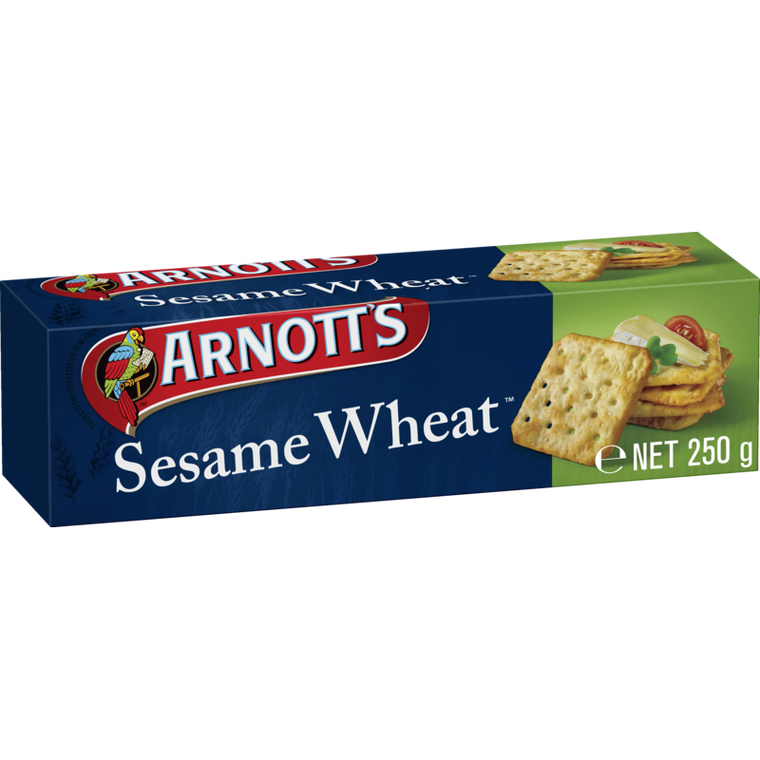 Arnotts Sesame Wheat Crackers 250g