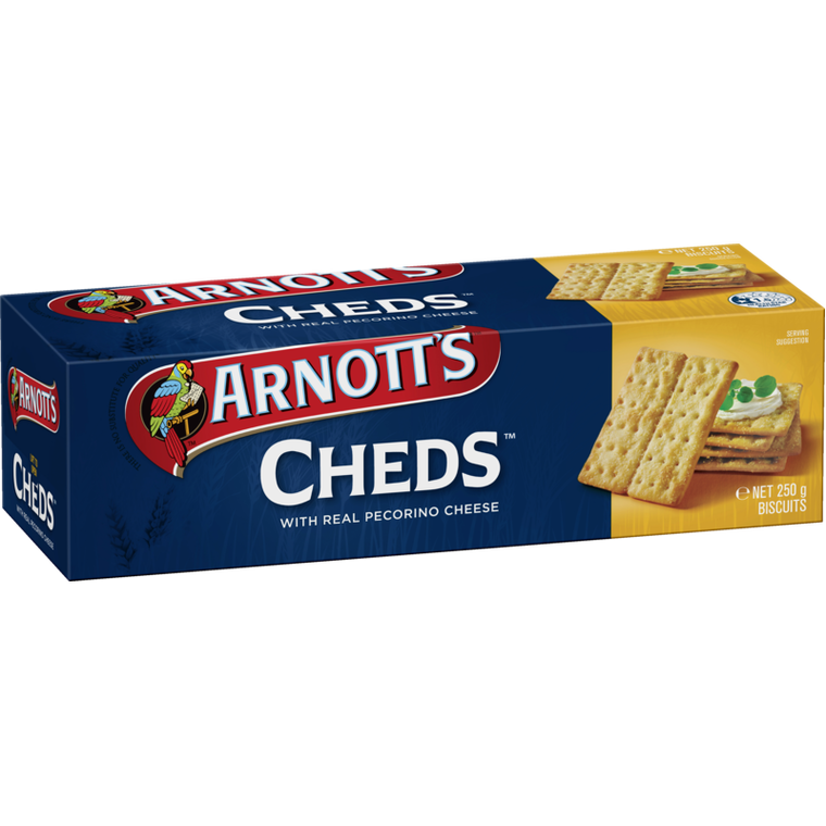 Arnotts Cheds Biscuits 250g