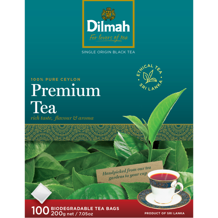 Dilmah Premium Pure Ceylon Tea Bags 100pk