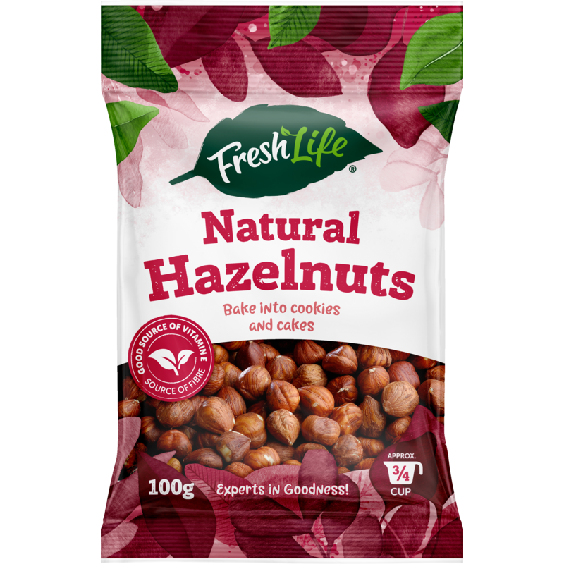 Fresh Life Natural Hazelnuts 100g