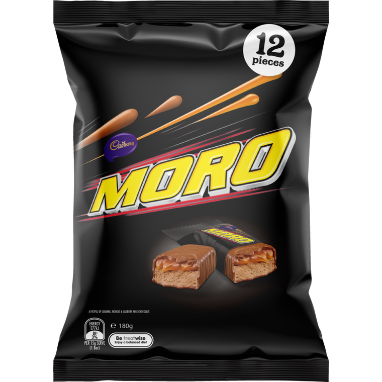 Cadbury Moro Share Pack Chocolate 12pk  180g