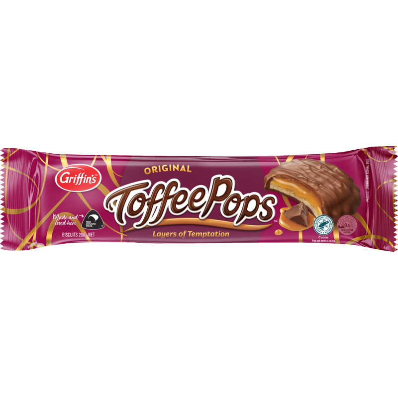 Griffins Toffee Pops Chocolate Biscuits 200g