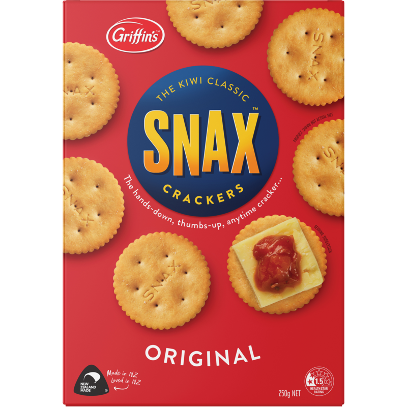 Griffins Original Snax Crackers 250g