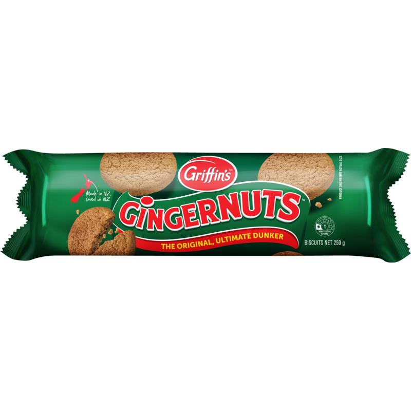 Griffins Gingernuts Biscuits 250g