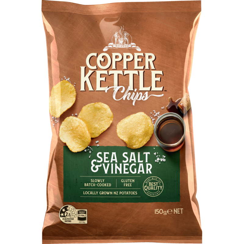 Copper Kettle Sea Salt & Vinegar 150g