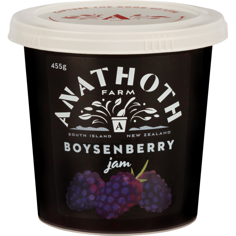 Anathoth Farm Boysenberry Jam 455g