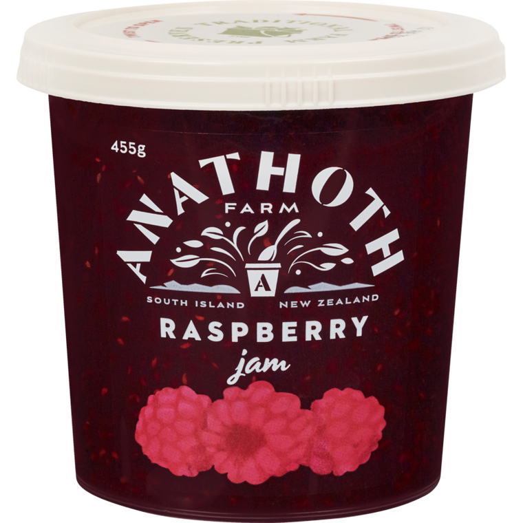 Anathoth Farm Raspberry Jam 455g