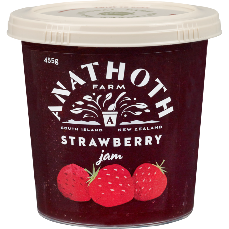 Anathoth Farm Strawberry Jam 455g