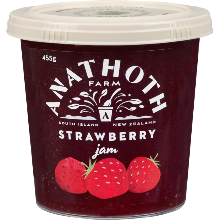 Anathoth Farm Strawberry Jam 455g