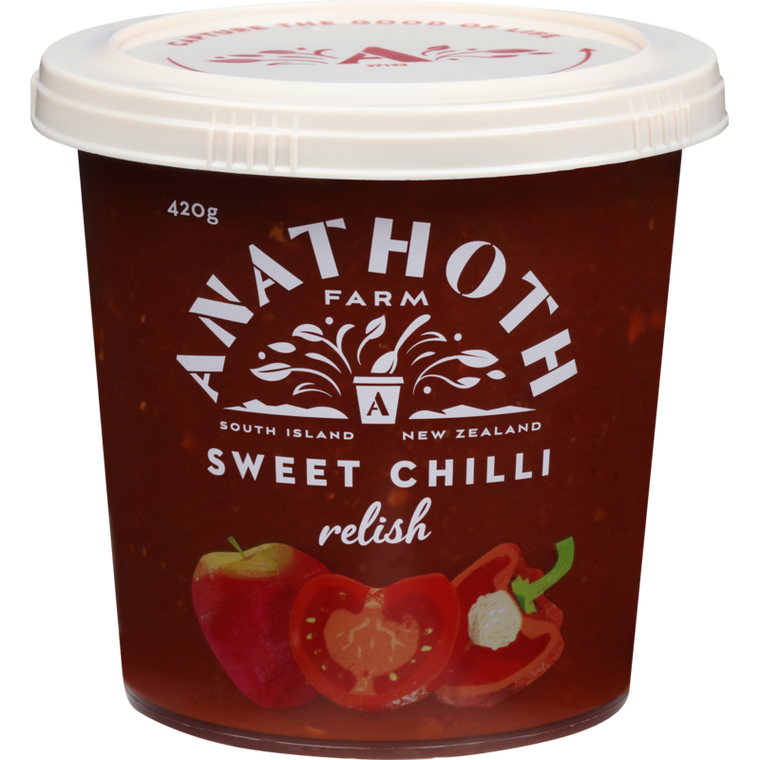 Anathoth Farm Sweet Chilli Relish 420g