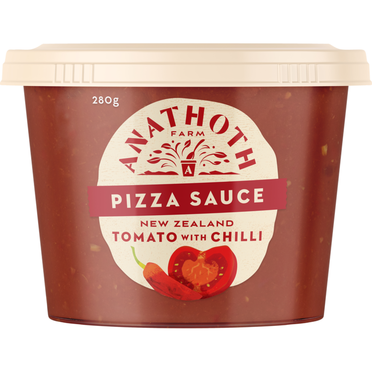 Anathoth Farm Tomato With Chilli Pizza Sauce 280g