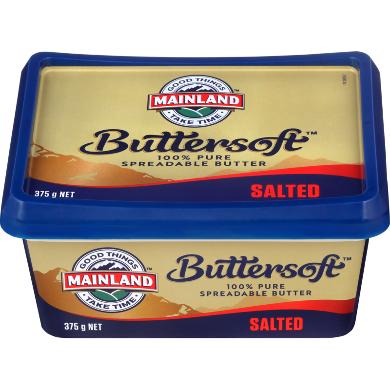 Mainland Buttersoft Salted Spreadable Butter 375g