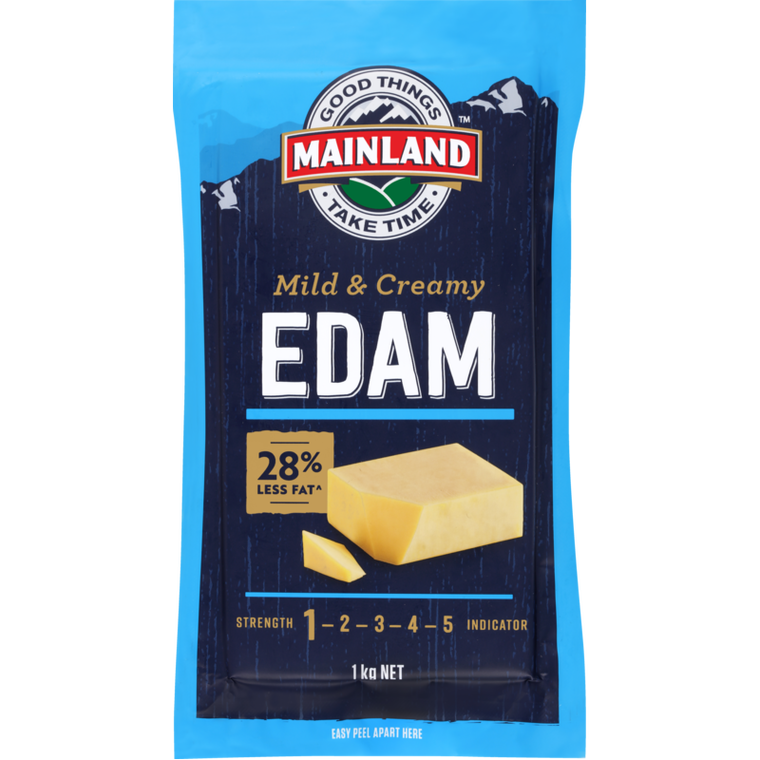 Mainland Edam Cheese Block 1kg