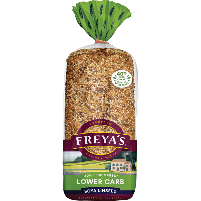 Freyas Lower Carb Soy Linseed Toast 750g