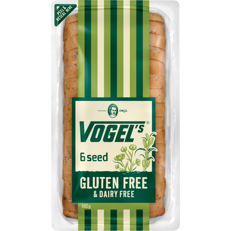 Vogels Gluten Free 6 Seed 580g