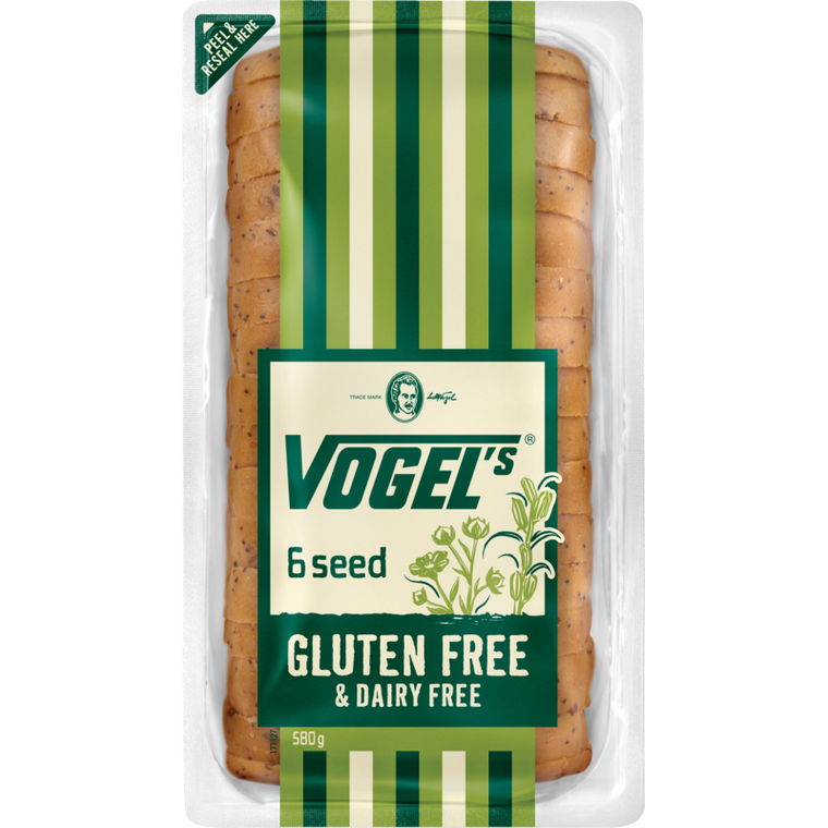 Vogels Gluten Free 6 Seed 580g