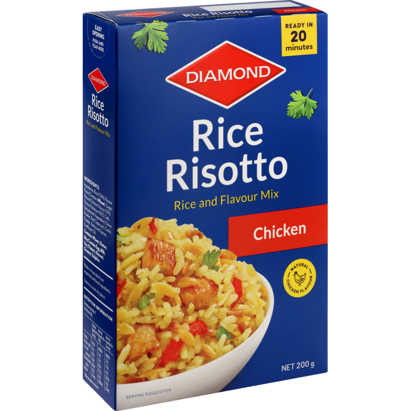 Diamond Rice Risotto Rice Dish Chicken 200g