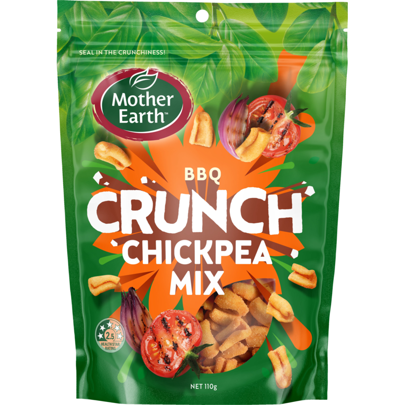 Mother Earth BBQ Chickpea Snacks 110g