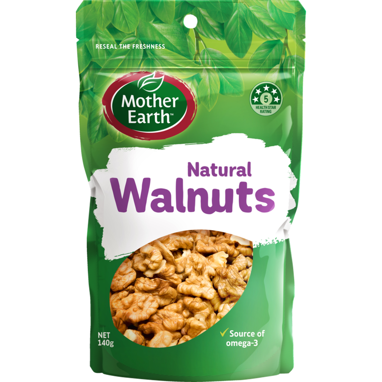 Mother Earth Walnuts 140g