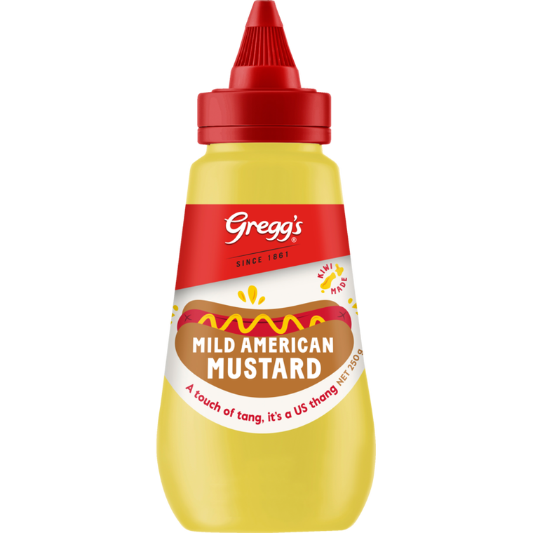 Greggs Mild American Mustard 250g