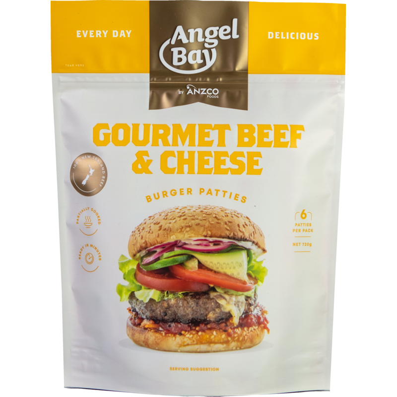 Angel Bay Gourmet Beef & Cheese 720g