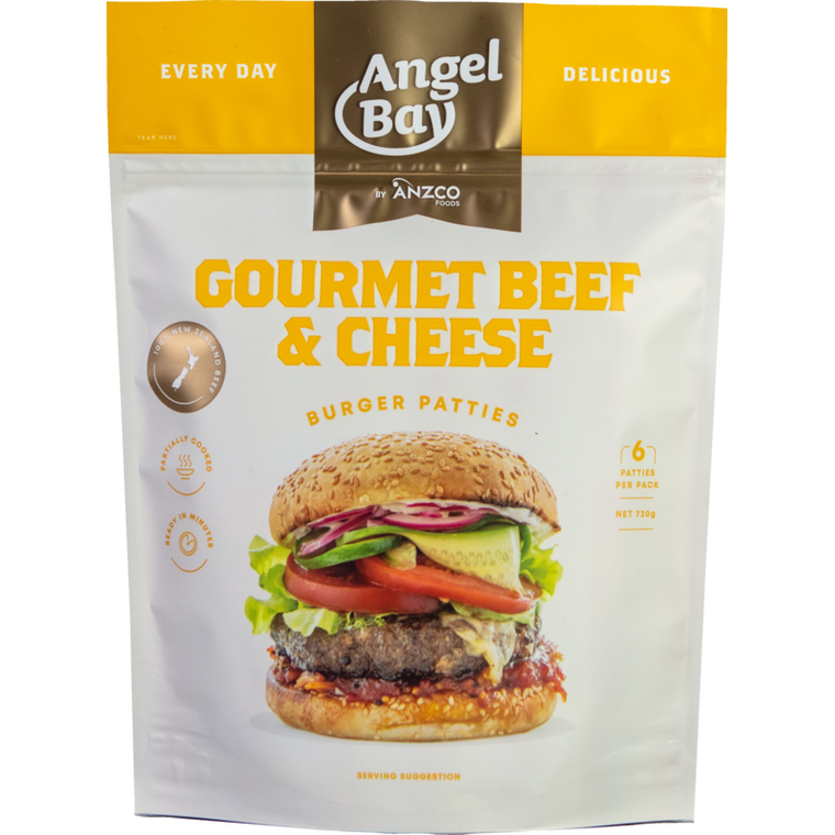 Angel Bay Gourmet Beef & Cheese 720g