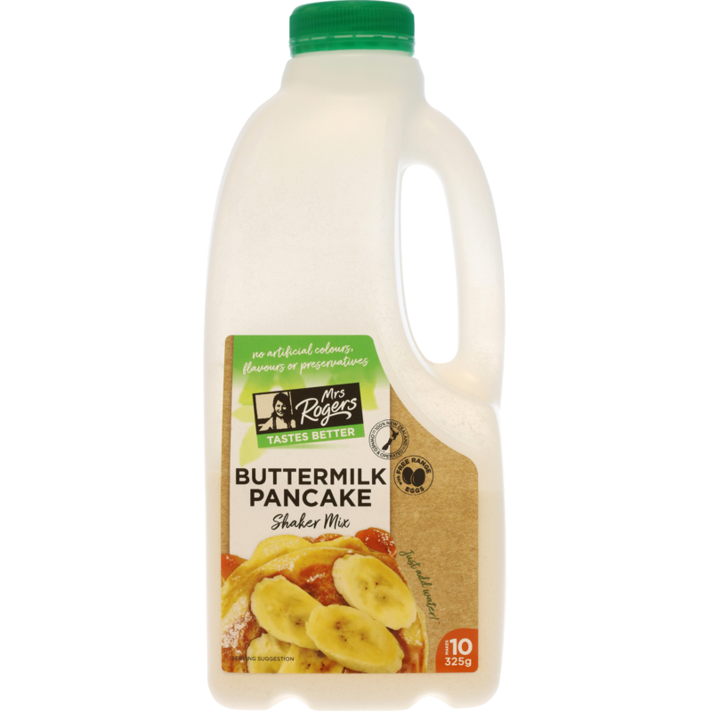 Mrs Rogers Buttermilk Pancake Shaker Mix 325g