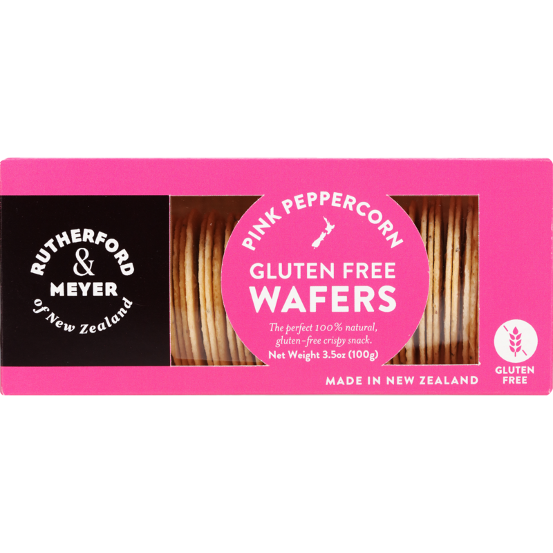 Rutherford & Meyer Pink Peppercorn GF Wafers 100g