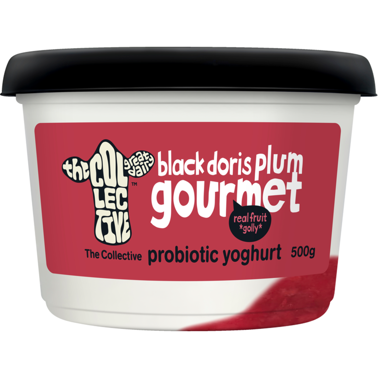 The Collective Gourmet Yoghurt Black Doris Plum 500gm