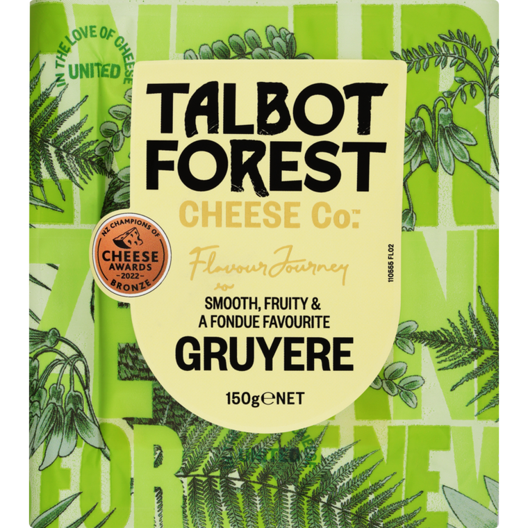 Talbot Forest Gruyere Cheese 150g