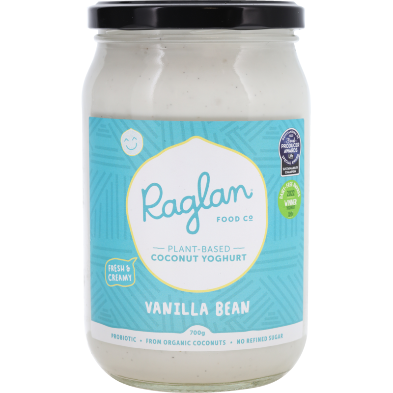 Raglan Coconut Yoghurt Vanilla Bean 700g