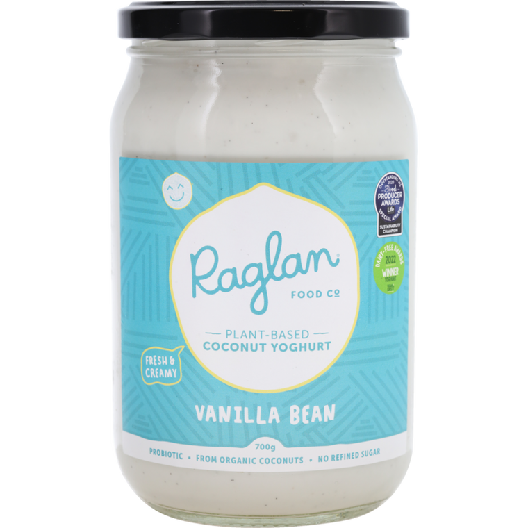 Raglan Coconut Yoghurt Vanilla Bean 700g