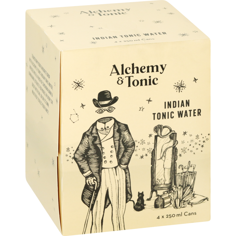 Alchemy & Tonic Indian Tonic Water 4pk x 250ml