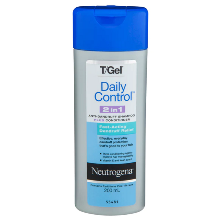 Neutrogena T/Gel Daily Control 2in1 Shampoo Plus Conditioner 200ml