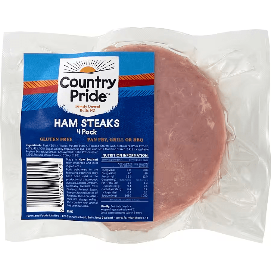 Country Pride Ham Steaks 6pk