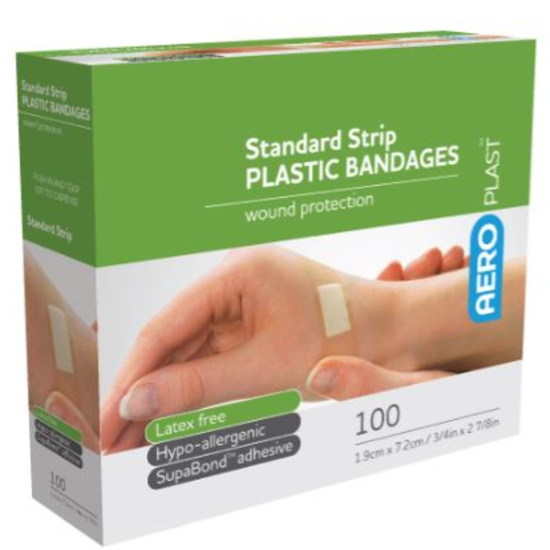 Aeroplast Fabric Plasters 72mm x 19mm - Box 100