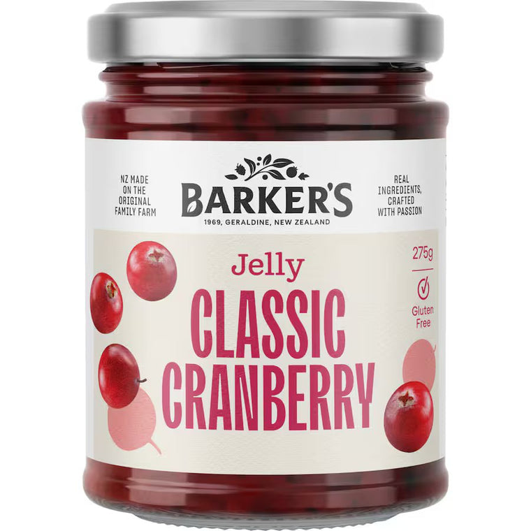 Barkers Classic Cranberry Jelly 275g