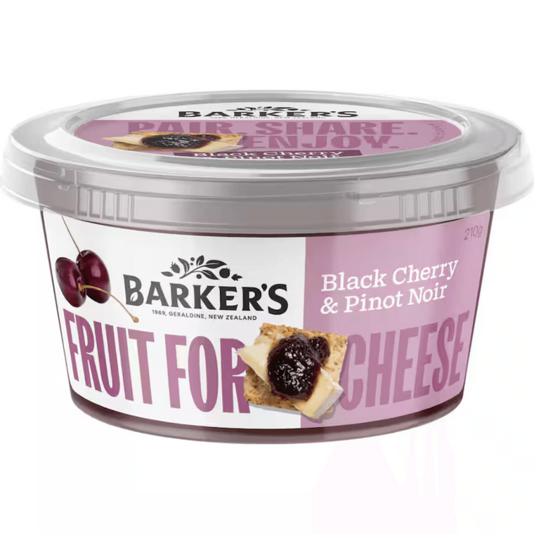 Barkers Blackcherry PinotNoir Fruit Paste 210gm