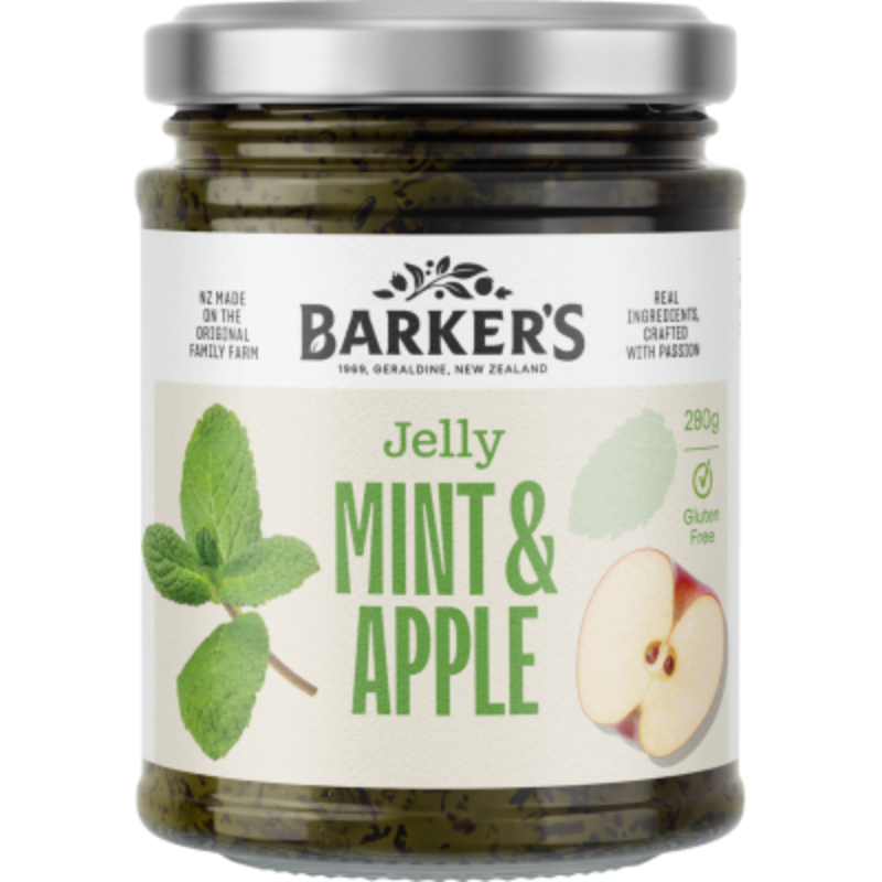 Barkers Mint & Apple Jelly 280g